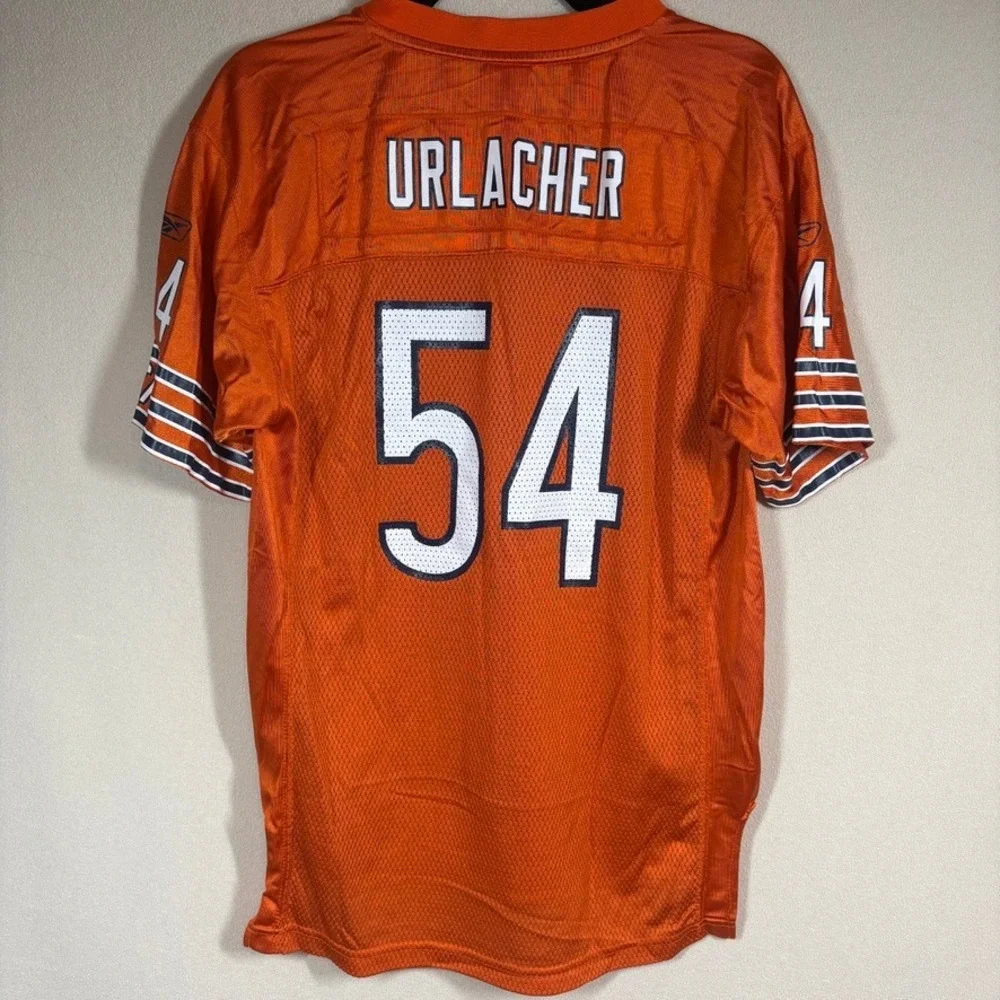 Chicago Bears‎ Brian Urlacher $54 Reebok Jersey Youth XL Orange NFL On Field
